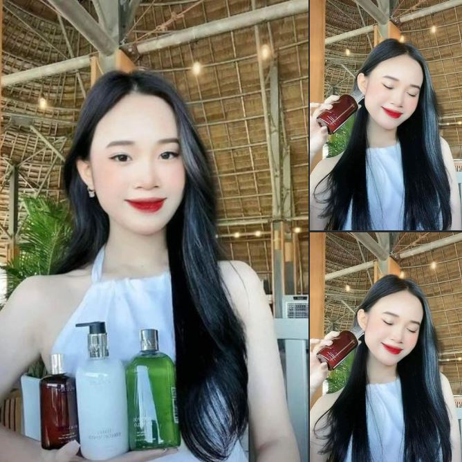 Review xịt tóc vijully từ khách hàng