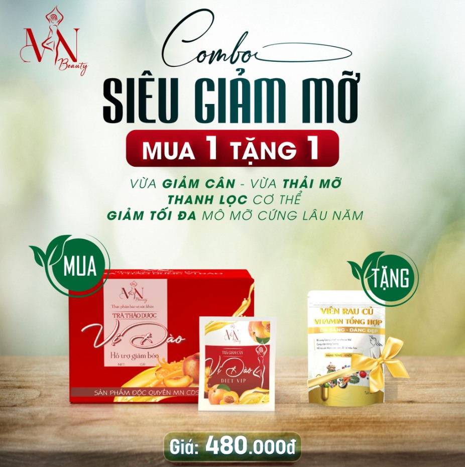 Trà Giảm Cân Vị Đào Nguyễn Huỳnh Như