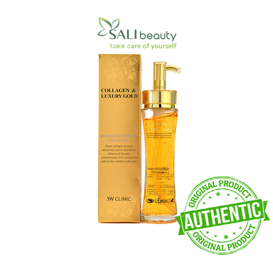 Serum Collagen Luxury Gold 3W Clinic – Tinh Chất Làm Sáng Mịn Da Ngăn Ngừa Lão Hóa