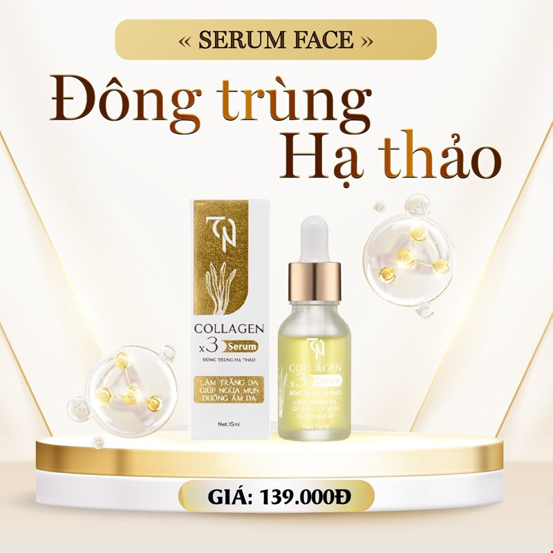 Serum Collagen X3 Đông trùng hạ thảo
