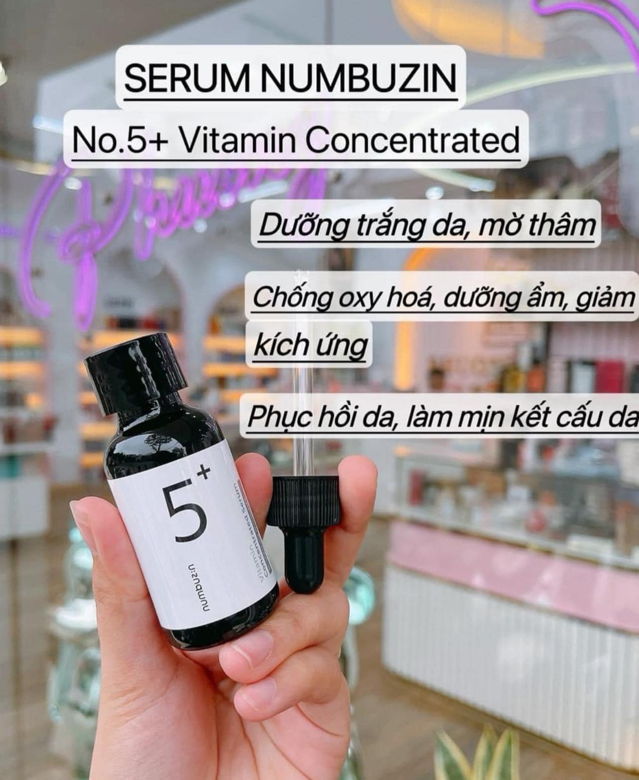 Serum Numbuzin No.5 Vitamin Concentrated chính hãng