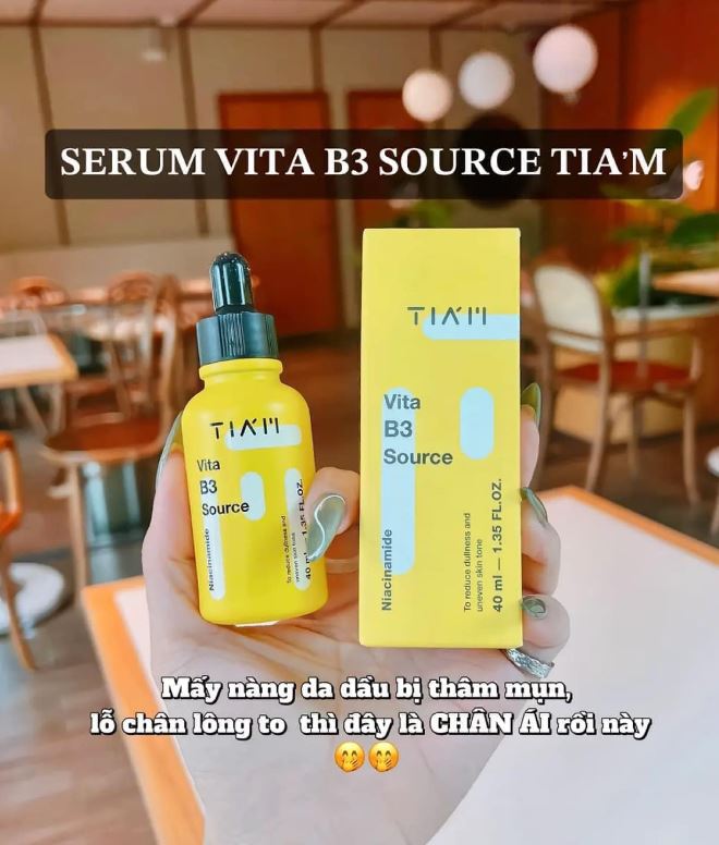 Serum tiam dưỡng trắng, phục hồi da hiệu quả