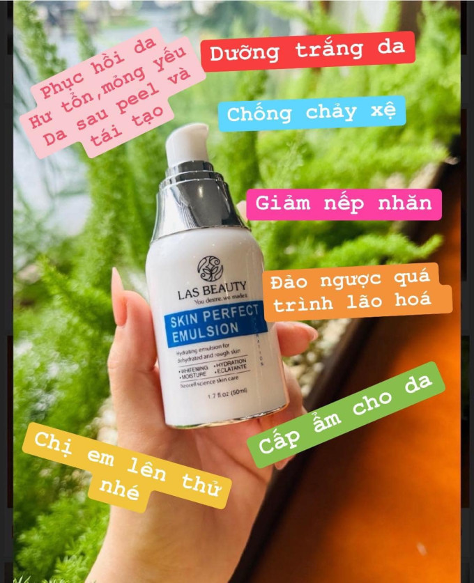 Sữa Dưỡng Rong Nho Nhật Bản Skin Perfect Emulsion -Tái Sinh Phục Hồi Da 