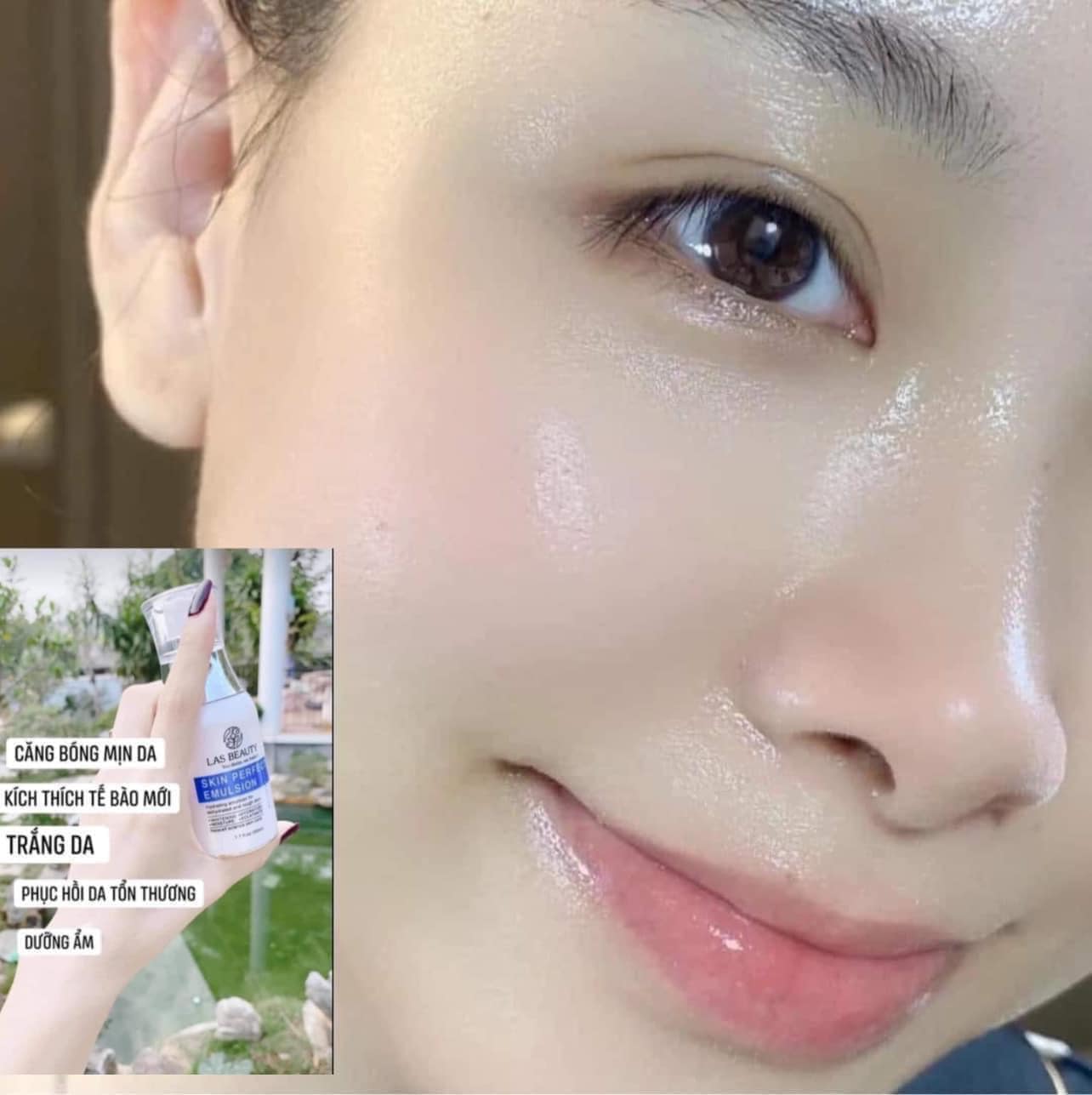 Sữa Dưỡng Rong Nho Las Beauty cung cấp độ ẩm dồi dào cho da, ngăn ngừa tình trạng bong tróc và khô ráp