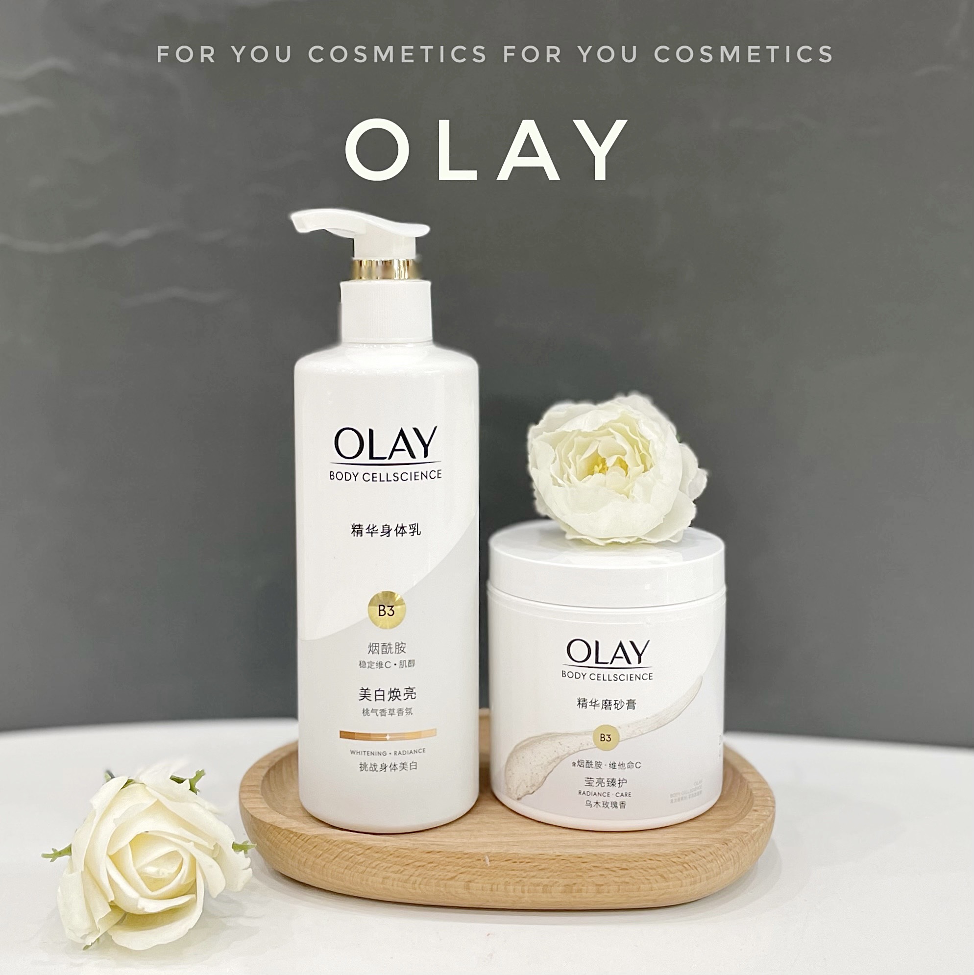 Tẩy Tế Bào Chết Olay Body Cellsicance B3 Vitamin C