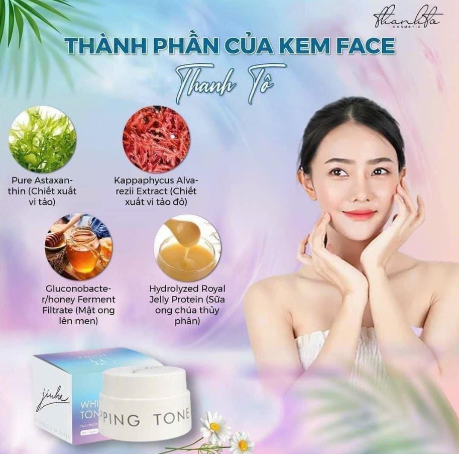 Thành phần kem dưỡng Jiuhe
