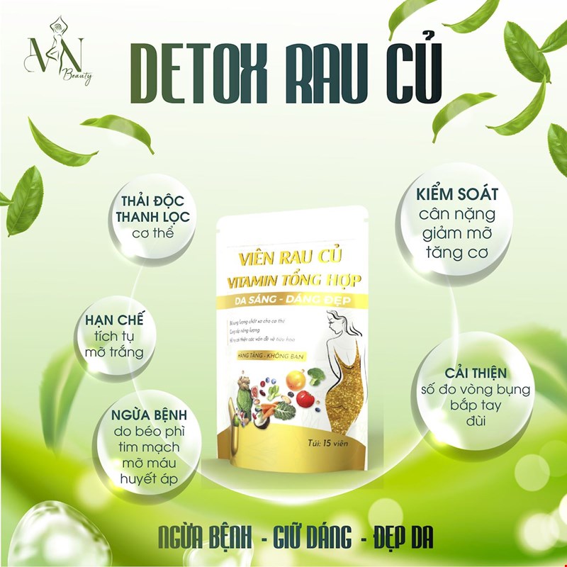 Detox DTX LIFE 15 viên