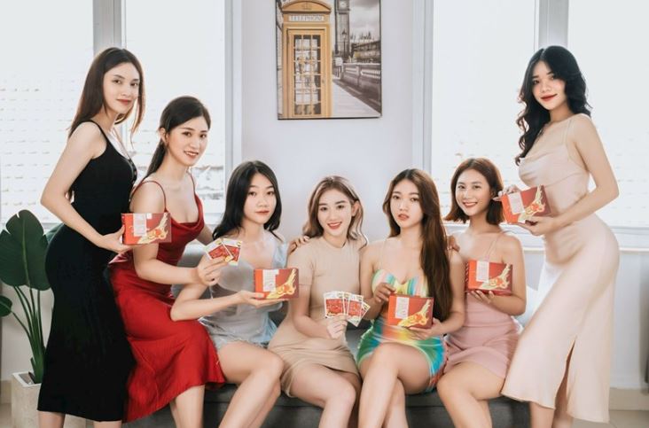 Trà đào Huỳnh Như được nhiều khách hàng tin dùng