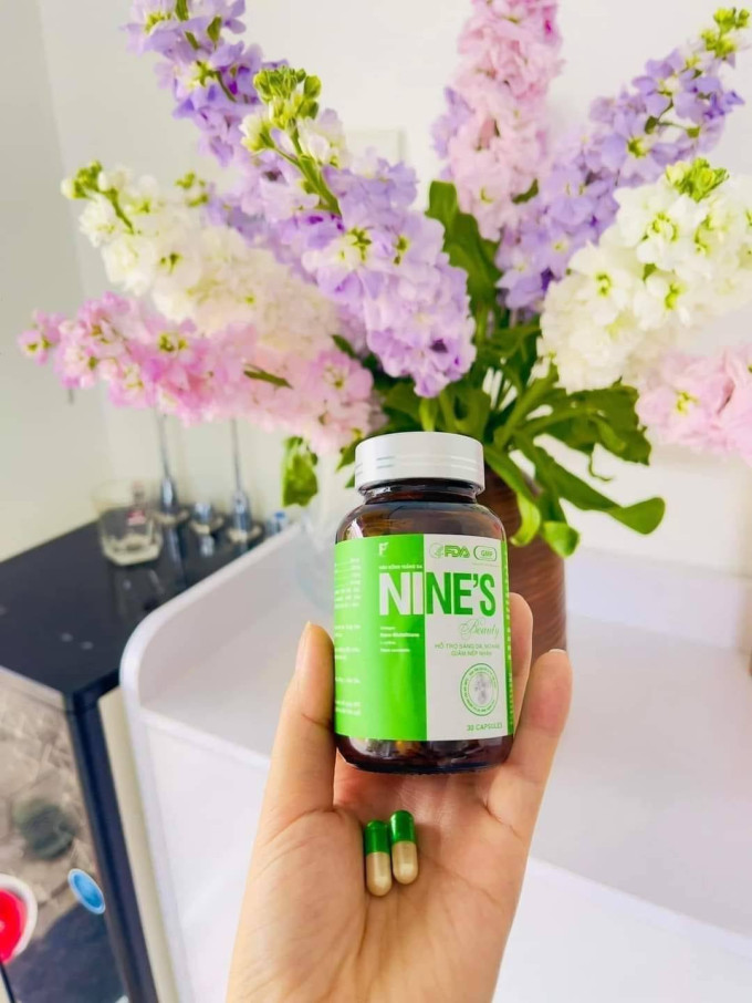Nine's Beauty chứa các thành phần giúp ức chế sự hình thành của melanin, giúp da trắng sáng tự nhiên
