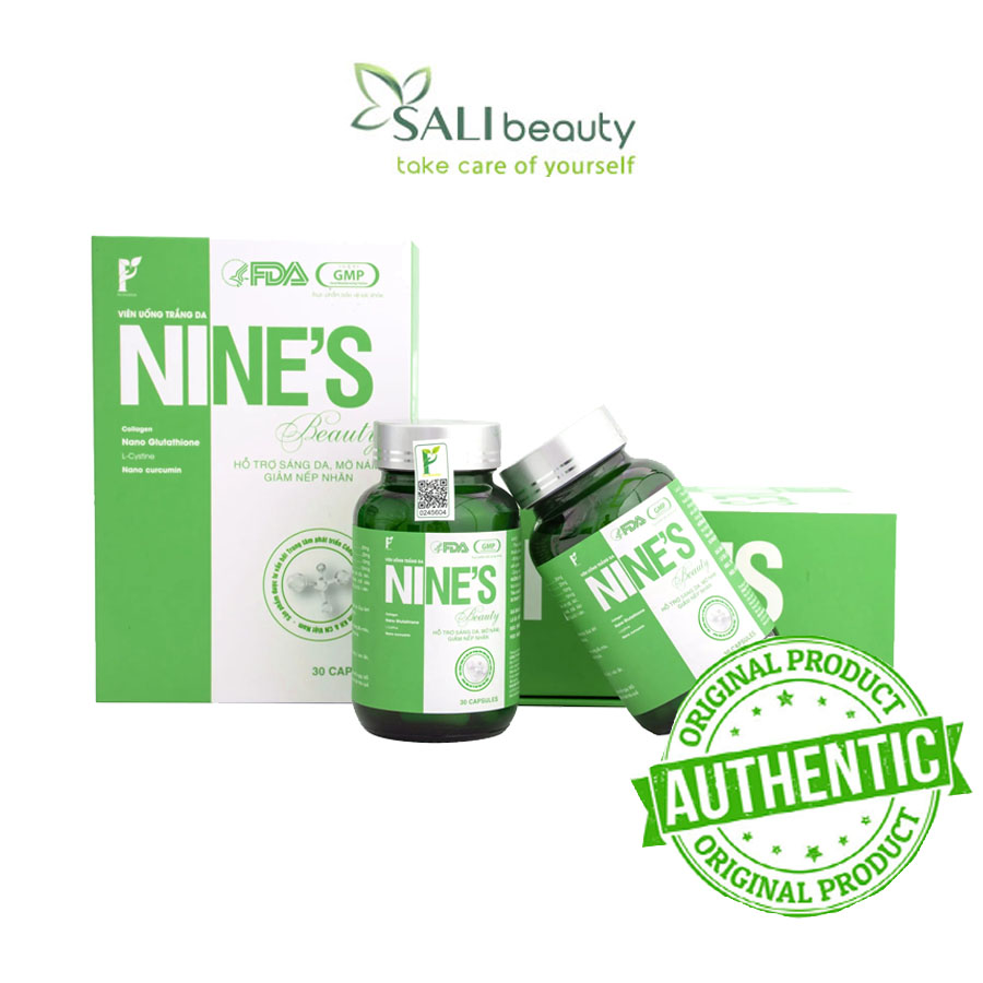 Viên Uống Trắng Da Nine’s Beauty – Dưỡng Trắng, Mờ Nám, Trẻ Hóa Làn Da