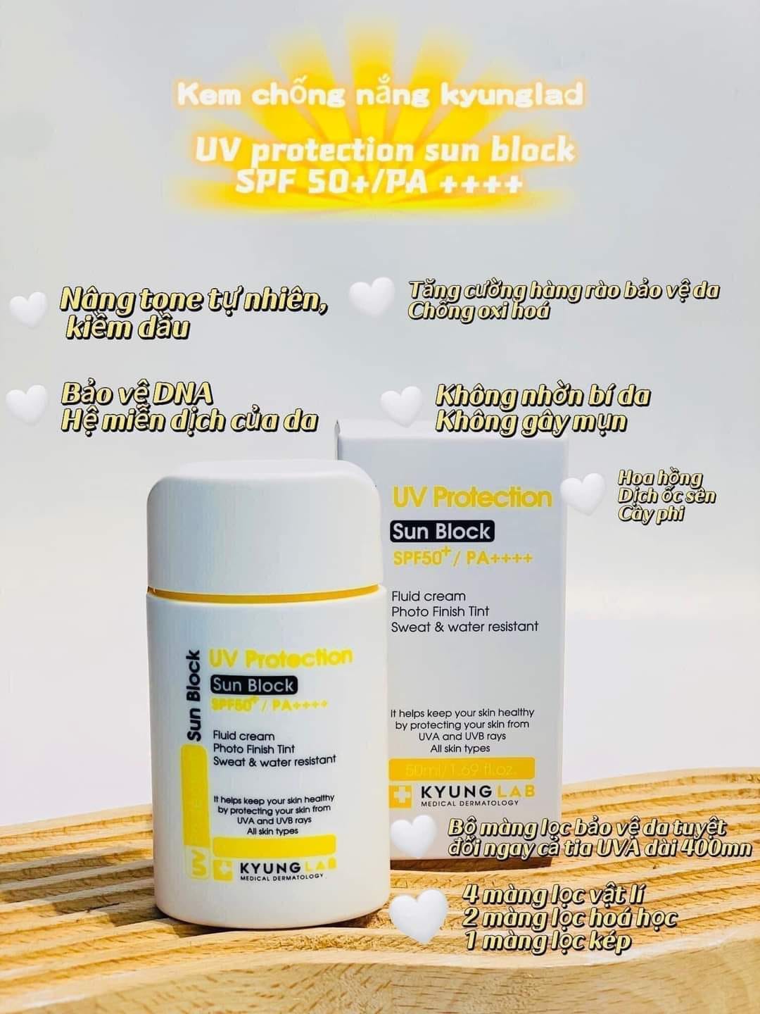 Kem Chống Nắng Kyunglab UV Protection Sun Block 50ml