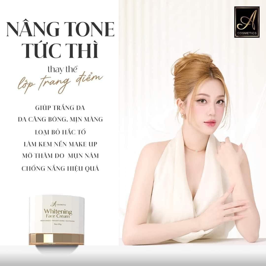 Giúp nuôi dưỡng làn da từ tận sâu bên trong, các vết thâm nám, thâm mụn, sạm, tàn nhang nhanh bóng