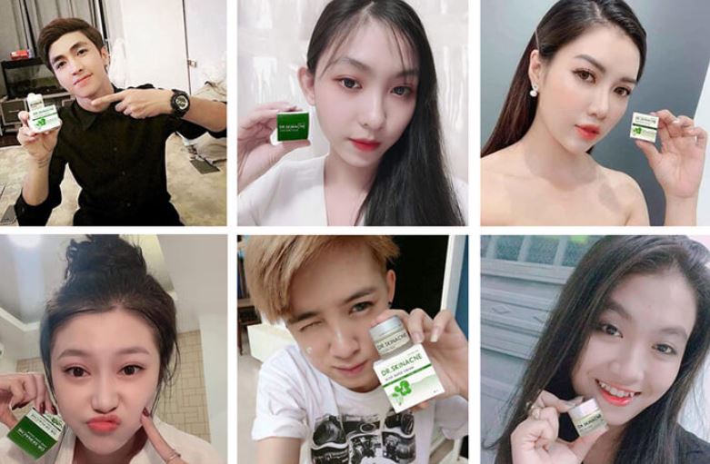 Kem Trị Mụn Rau Má Dr Skin Acne