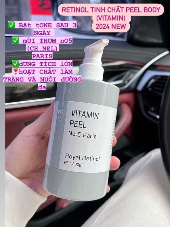 Royal Retinol B22 The Matrix Kem Kích Trắng Body Mẫu Mới 2024