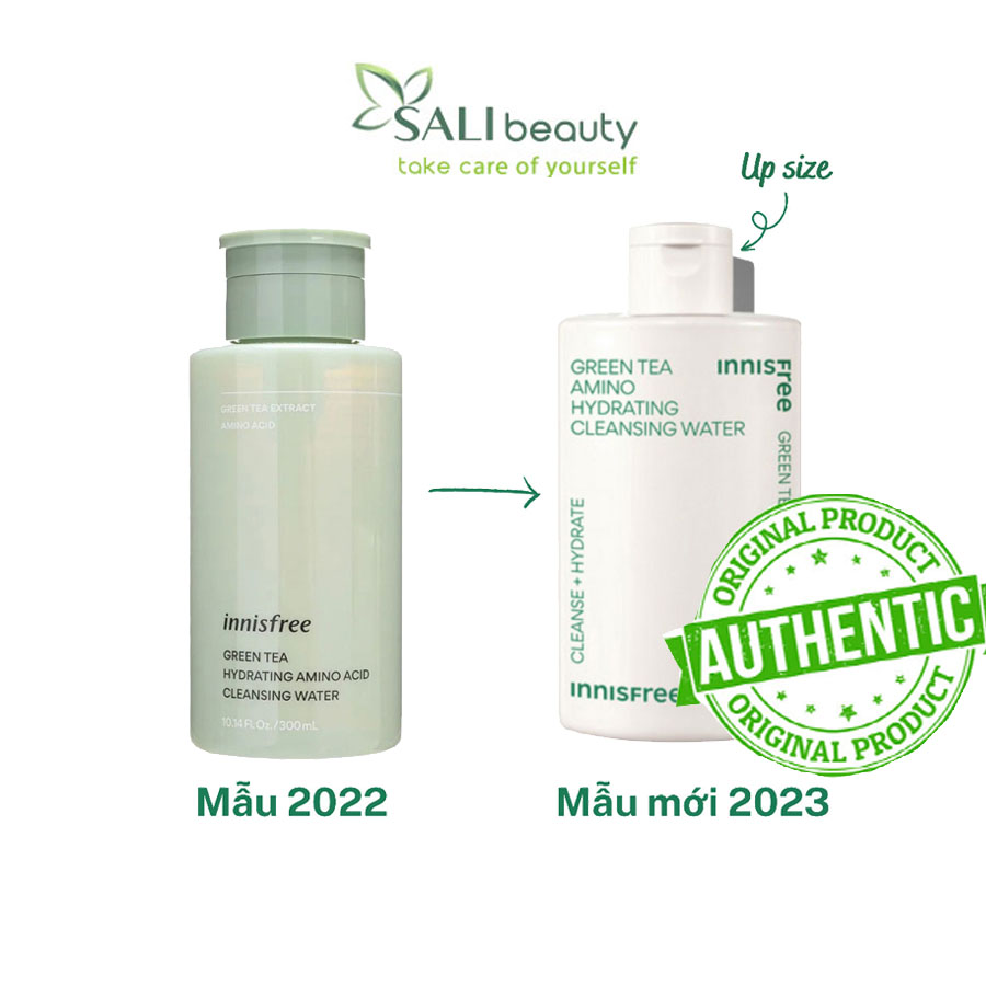 Nước Tẩy Trang Trà Xanh Innisfree Green Tea Cleansing Water 320ml – Phiên Bản Nâng Cấp