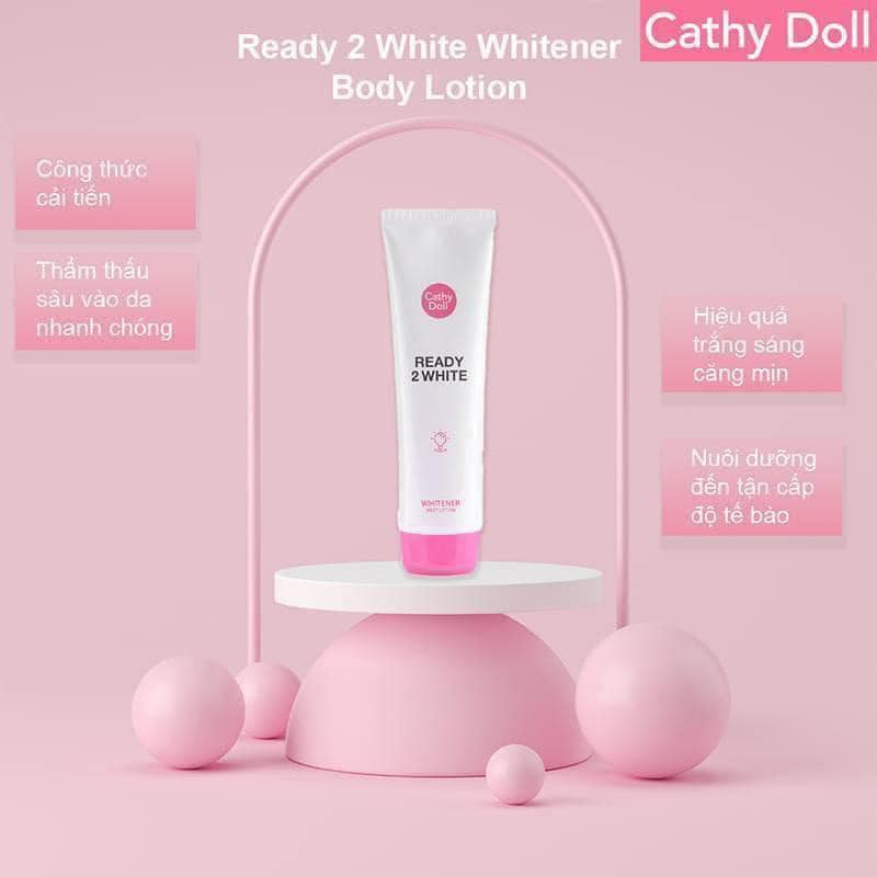 Điểm nổi bật của Ready 2 White Sữa Dưỡng Thể Trắng Da