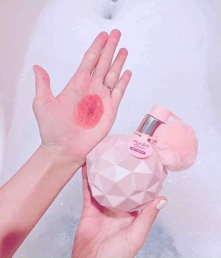 Sữa tắm xông trắng Pink Lady chiết xuất hoàn toàn từ tự nhiên