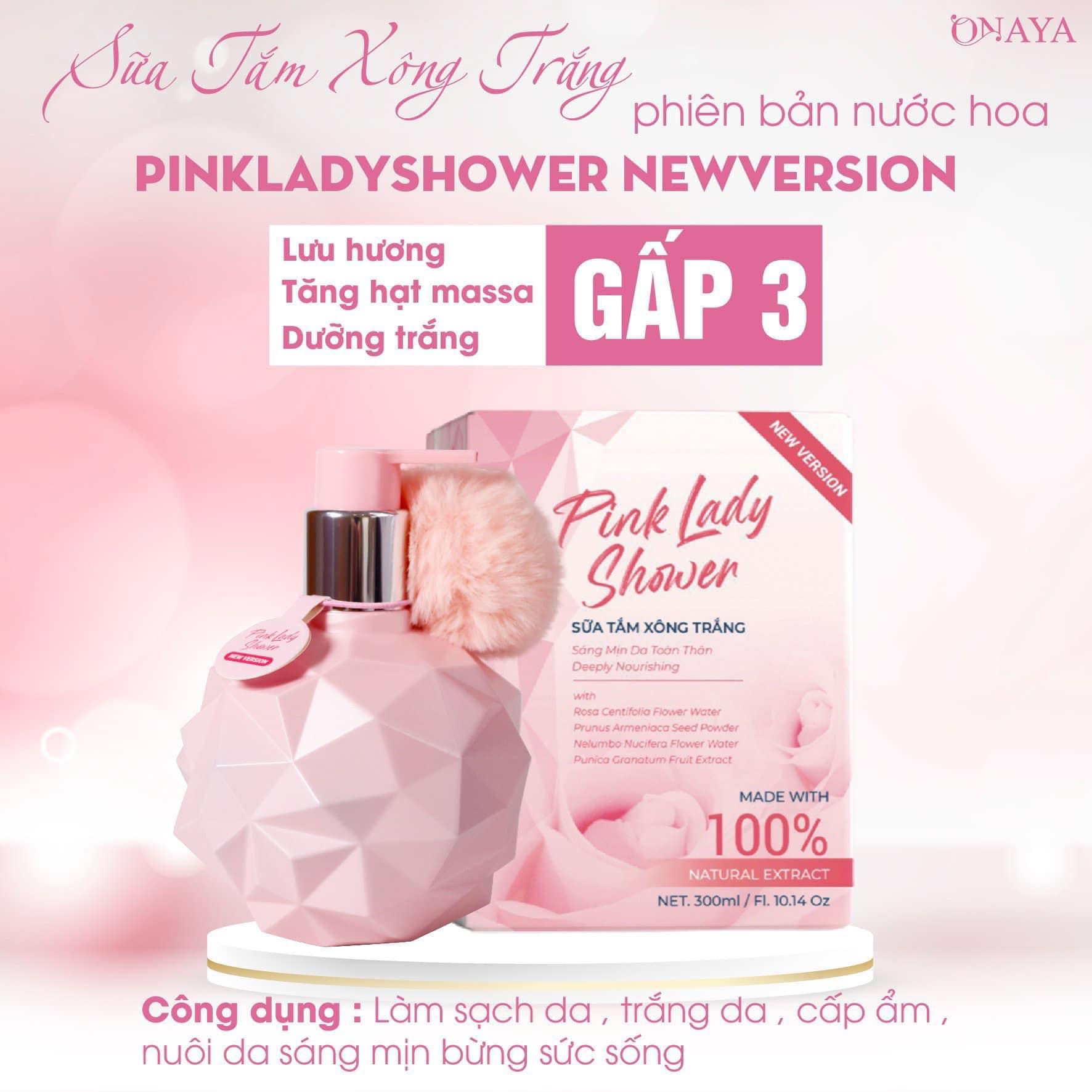 Sữa Tắm Pink Lady Shower