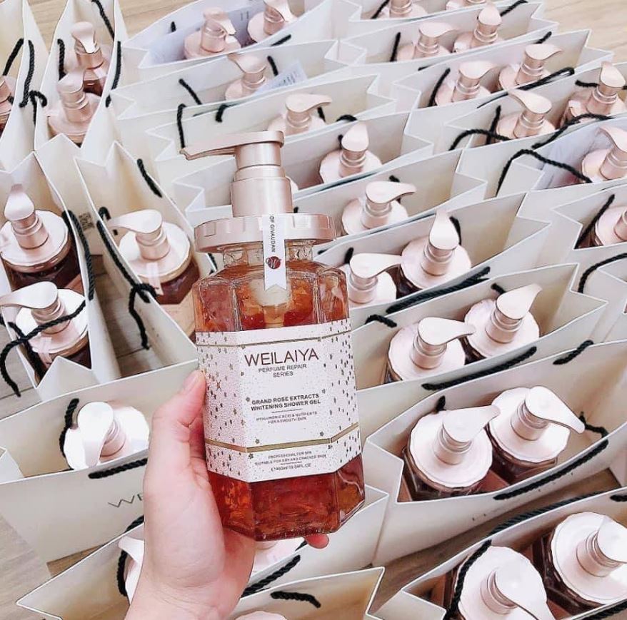 Sữa Tắm Hoa Hồng Weilaiya chính hãng