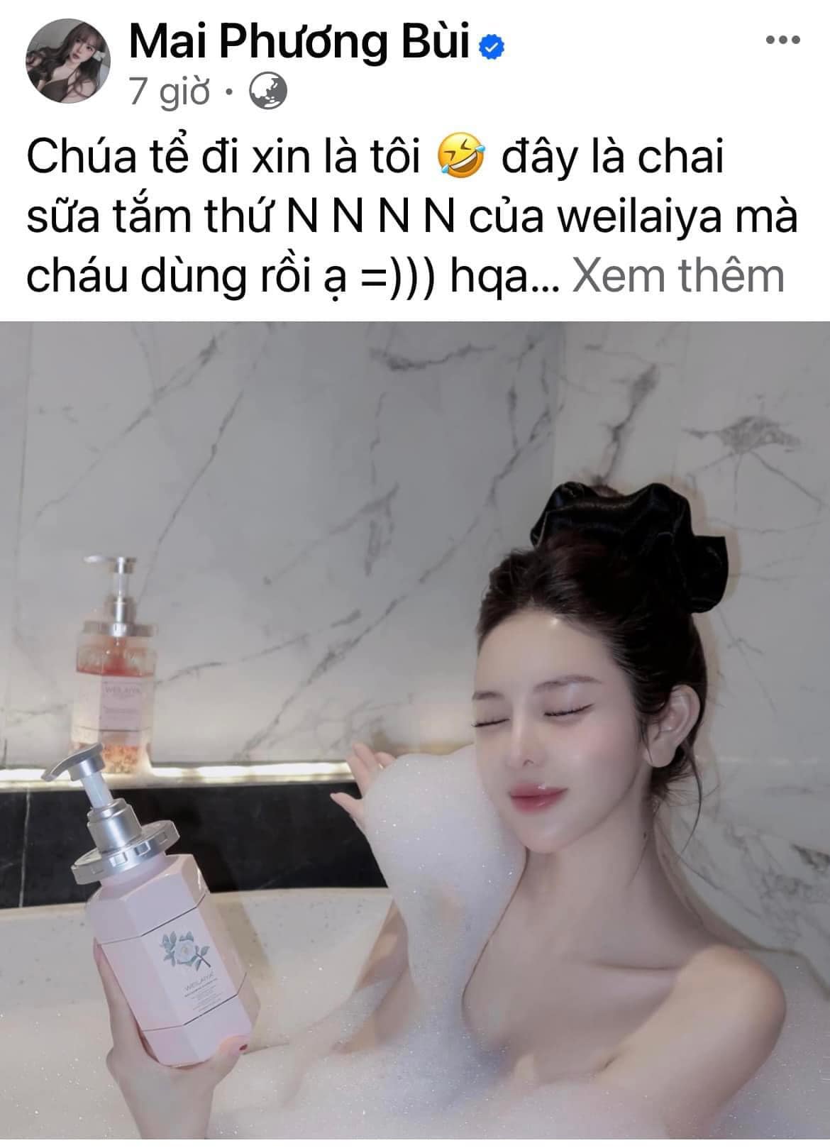 Công dụng Sữa Tắm Hoa Hồng Weilaiya chính hãng