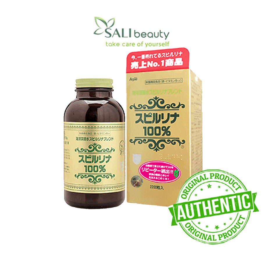 Tảo Xoắn SPIRULINA 2200 Viên Của Nhật Bản – Tăng Cường Sức Khỏe