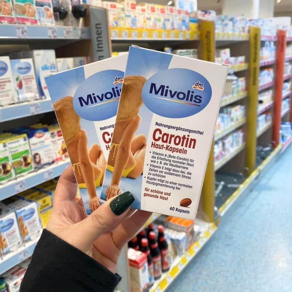 Viên Chống Nắng Mivolis Carotin