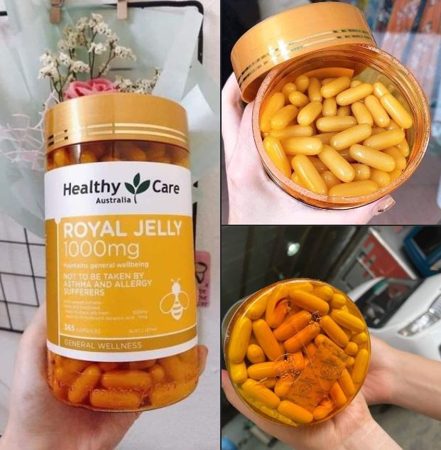 Viên uống Sữa Ong Chúa Healthy Care Royal Jelly 1000mg