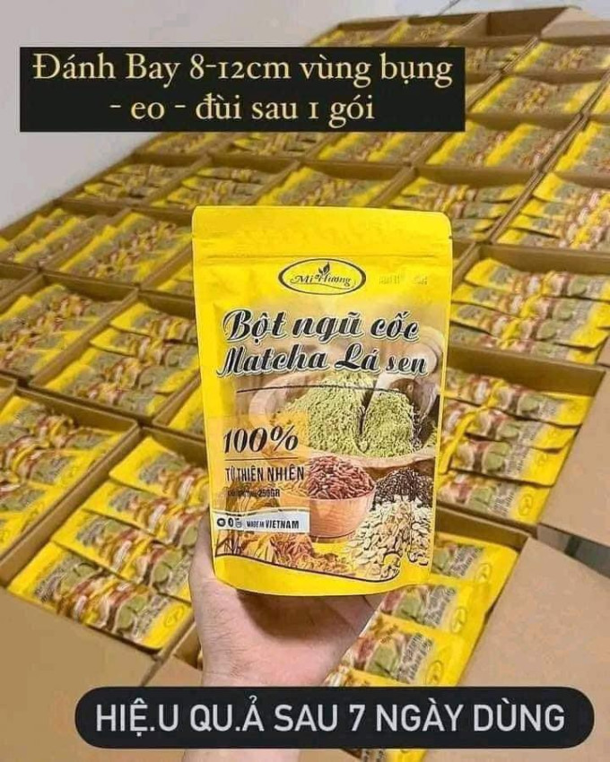 Mua Bột Ngũ Cốc Matcha Lá Sen chính hãng