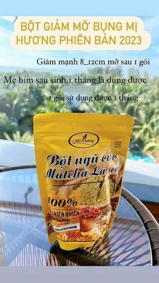 Review Bột ngũ cốc matcha lá sen có tốt không từ khách hàng