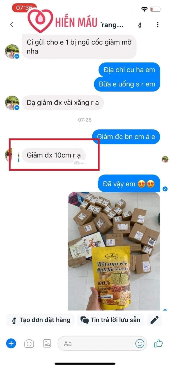 Review Review Bột Ngũ Cốc Matcha Lá Sen từ khách hàng