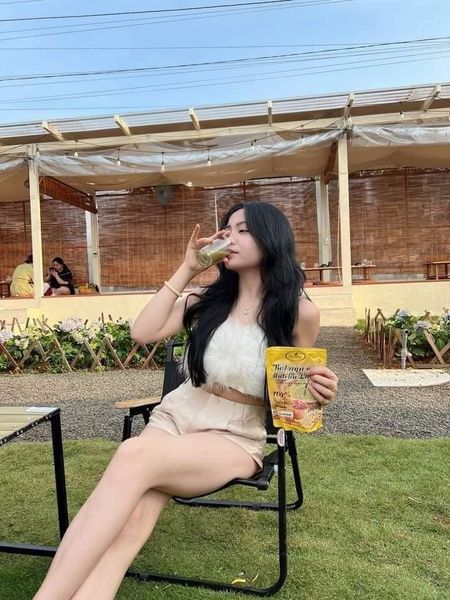Bột ngũ cốc matcha lá sen review từ khách hàng