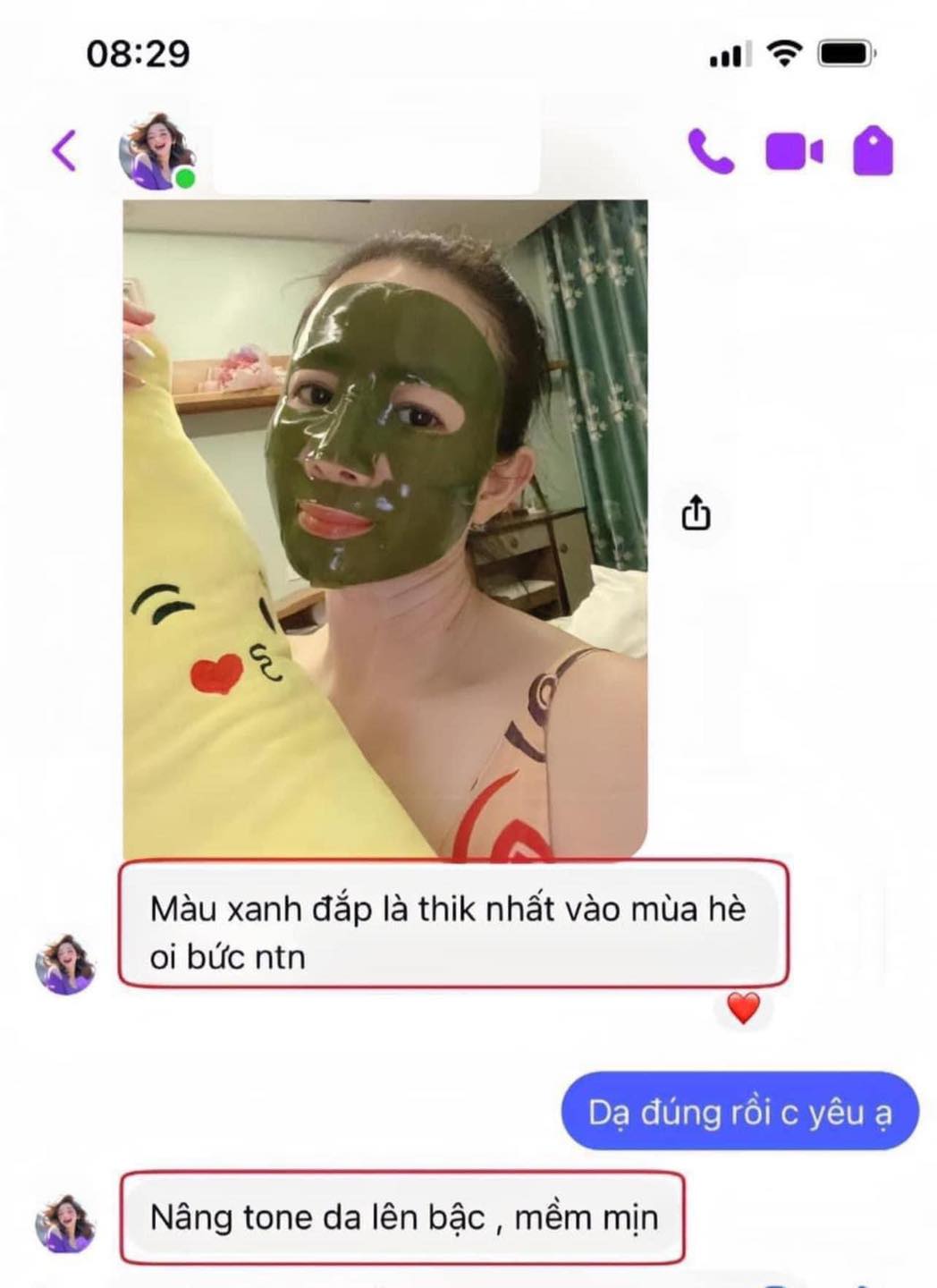 Mặt nạ thạch Meea hiệu quả được nhiều khách hàng tin dùng