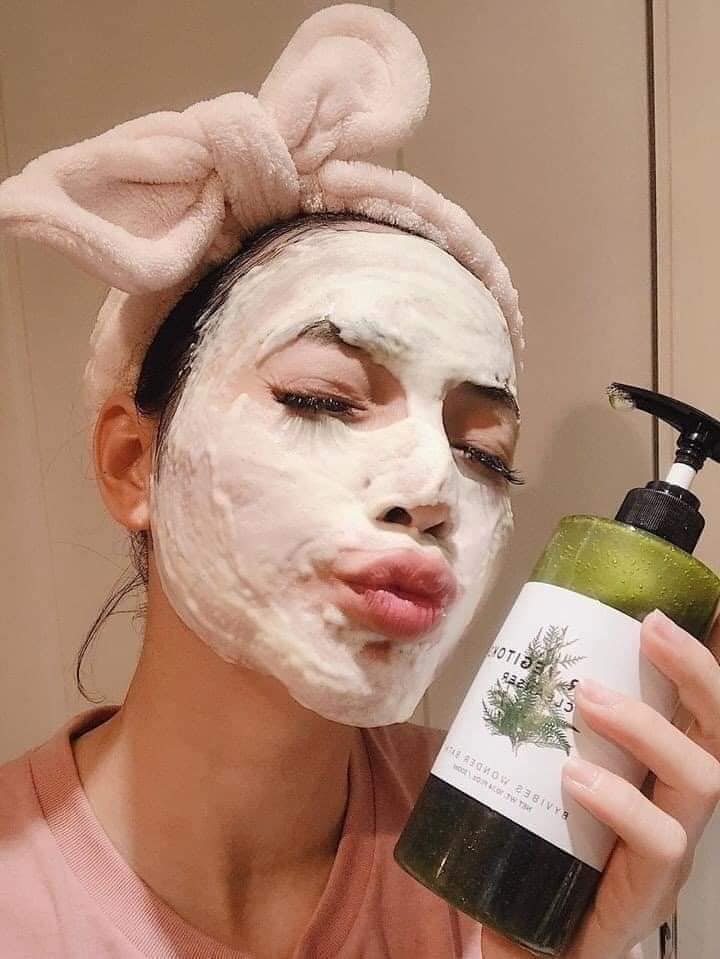 Review sữa rửa mặt rau củ thải độc từ khách hàng