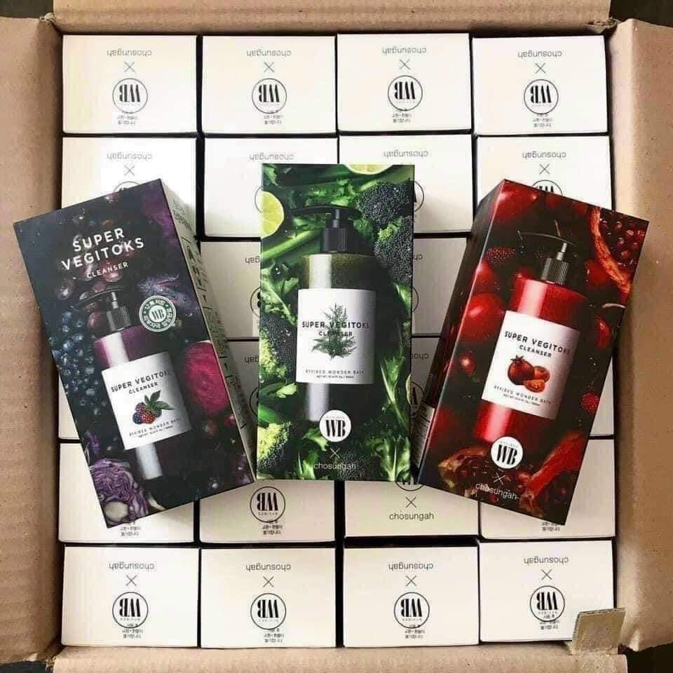 Sữa Rửa Mặt Super Vegitoks Thải Độc Da Hiệu Quả