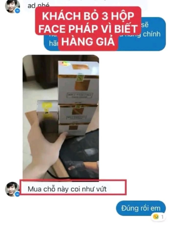 Cách nhận biết kem face pháp hàng chính hãng