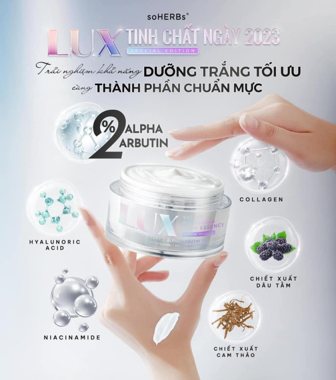 Thấm nhanh, ráo mịn, căng bóng
