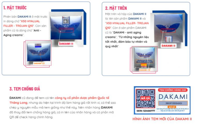 Hướng Dẫn Phân Biệt Nhanh Dakami Mới Và Dakami Cũ