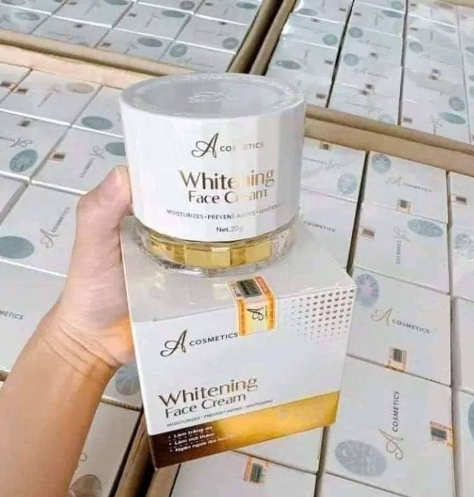 Kem Face Pháp A Cosmetics – Whitening Face Cream 2024 | Dưỡng Trắng Da Hiệu Quả