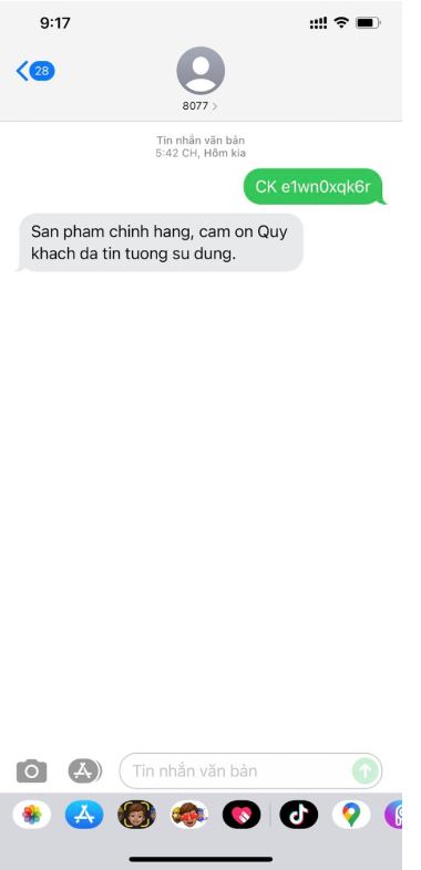 CÁCH 2: GỬI TIN NHẮN