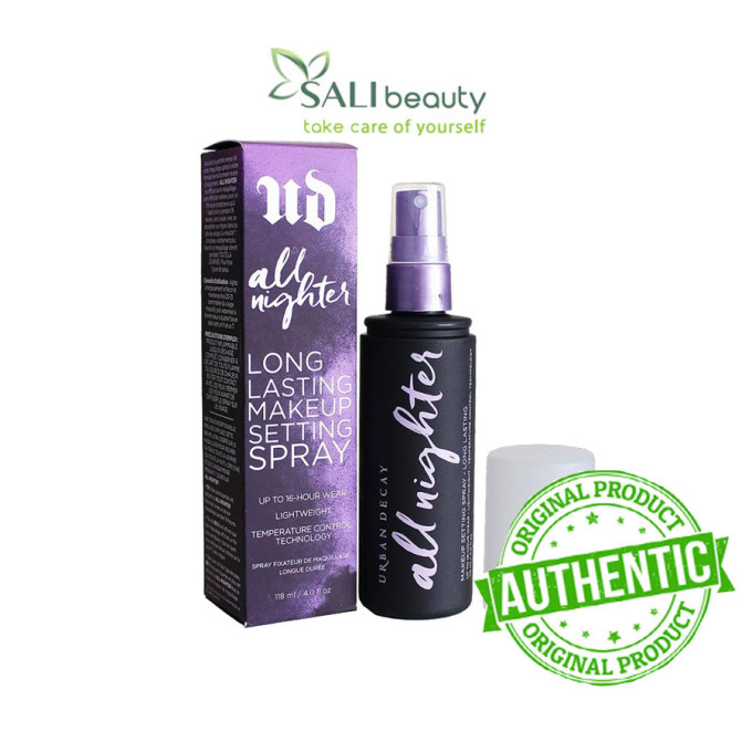 Xịt Khóa Makeup Urban Decay All Nighter Kiềm Dầu, Căng Bóng, Lâu Trôi,15ml