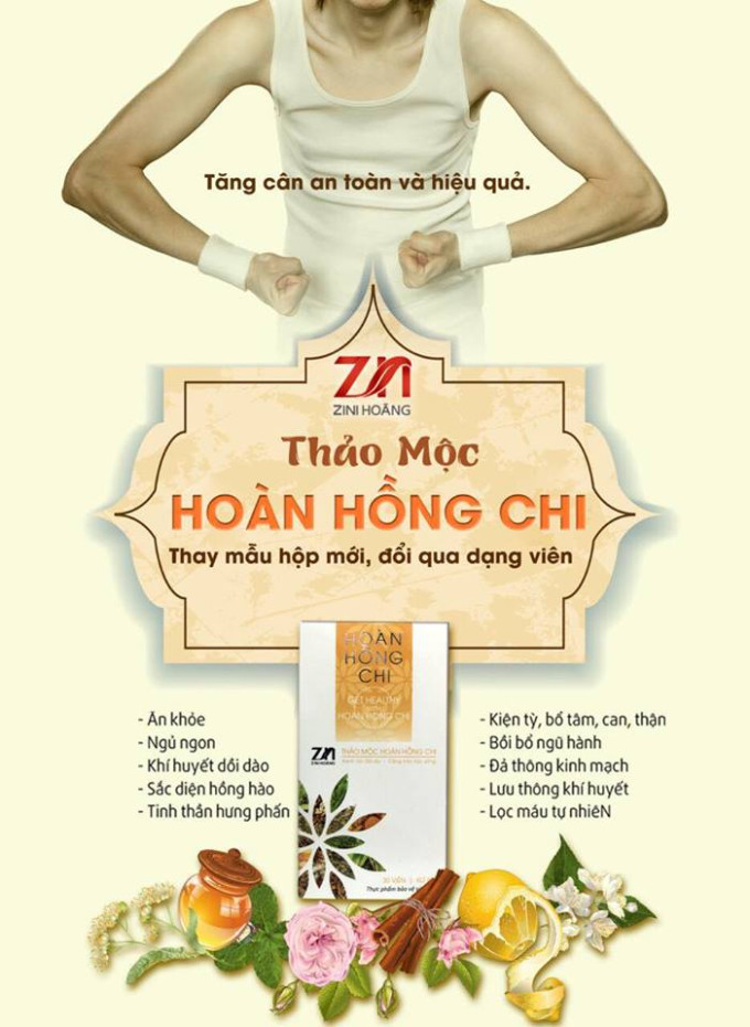 Trà tăng cân Hoàn Hồng Chi giúp cải thiện hệ tiêu hóa, tăng cường hấp thụ chất dinh dưỡng
