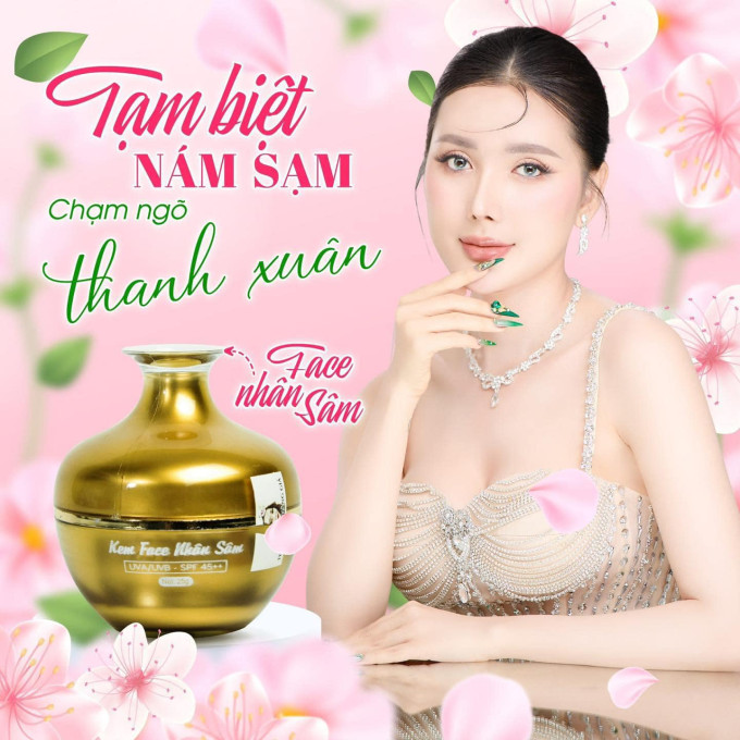 Với tinh chất từ nhân sâm giúp da trắng sáng, giảm nám, tàn nhang.