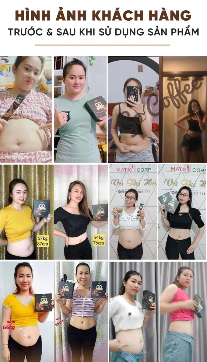 Nhiều khách hàng sử dụng giảm cân có hiệu quả