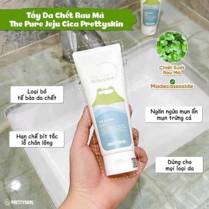 Cảm nhận của khách hàng sau khi sử dụng Tẩy tế bào chết rau má Pretty skin