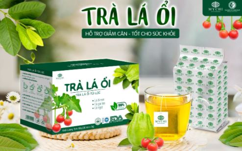 Trà lá ổi Mychi chính hãng-an toàn