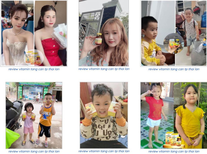 Vitamin Tăng Cân TP Thái Lan có tốt không