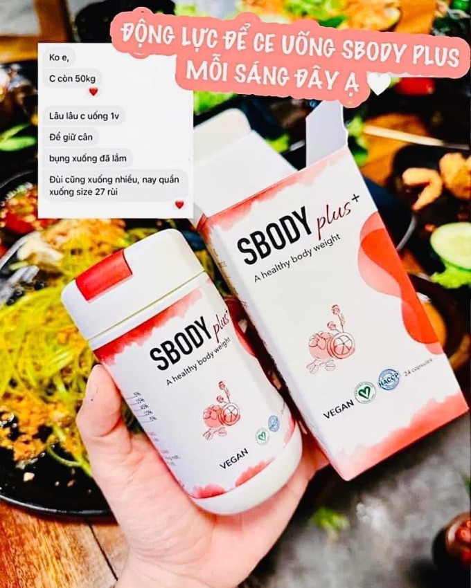 Giảm Cân Sbody Plus chính hãng