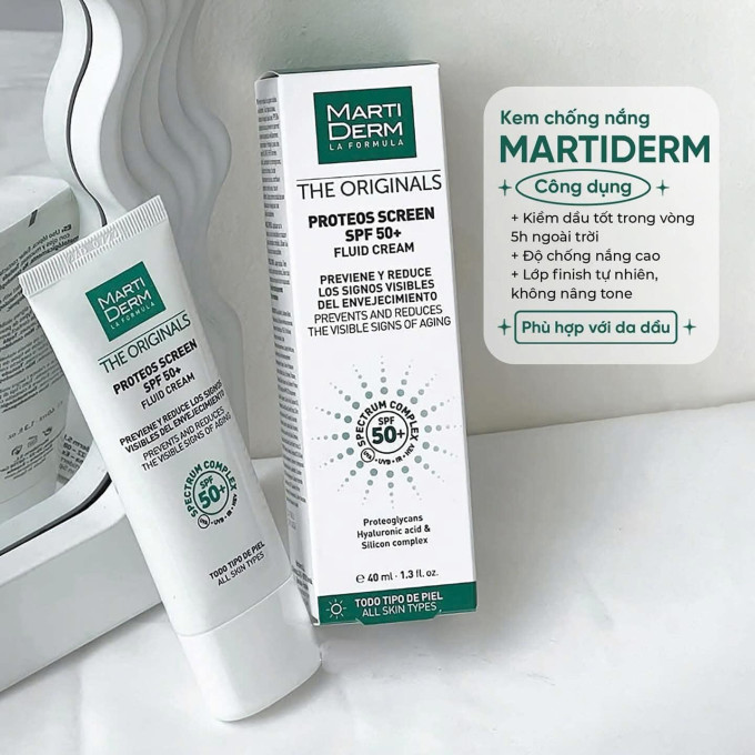 Review Kem chống nắng MartiDerm có tốt không? Có đáng mua không?