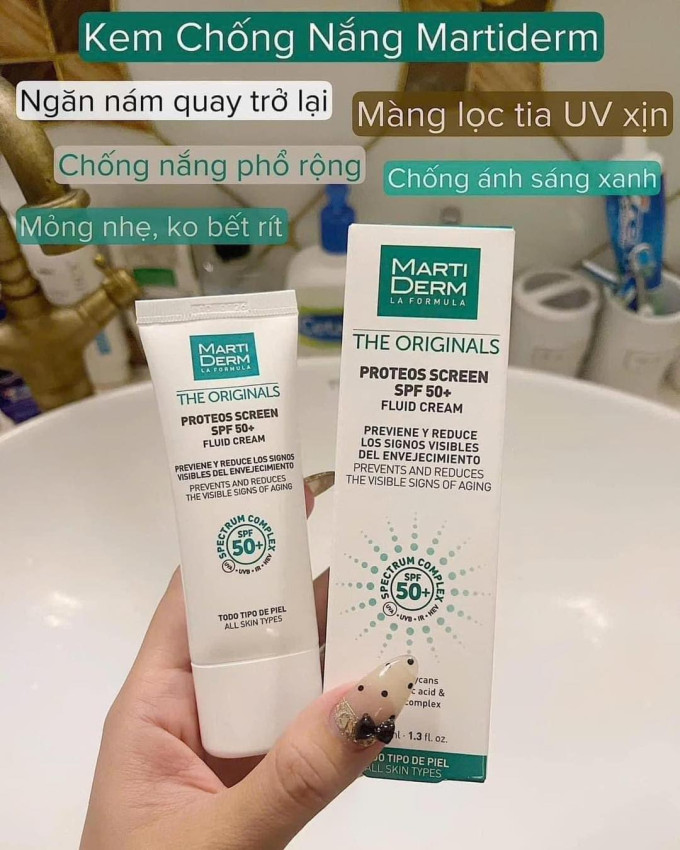 Một số câu hỏi thường gặp về kem chống nắng MartiDerm chính hãng