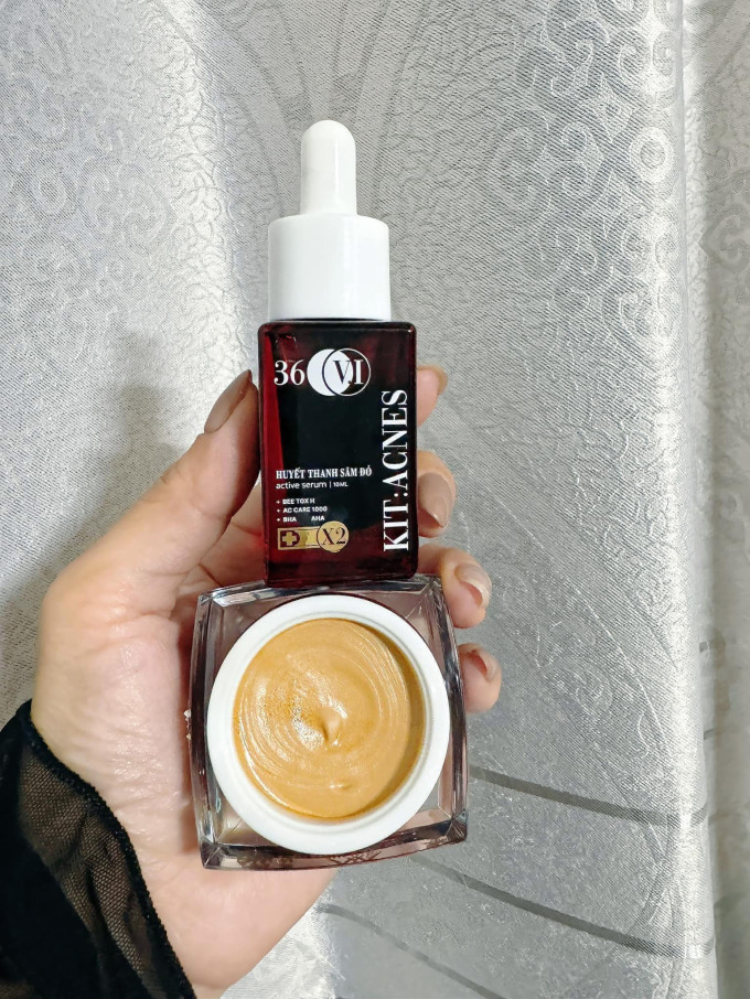 Để tối ưu kết quả, bạn nên kết hợp dùng Cao Mụn Sâm Đỏ 36 Vị Meea